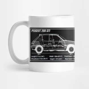 Peugeot 205 GTi Mug